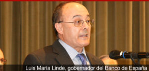 Luis María Linde, gobernador del Banco de España
