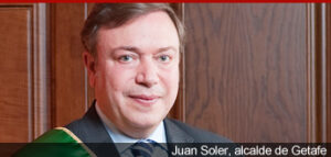 Juan Soler, alcalde de Getafe