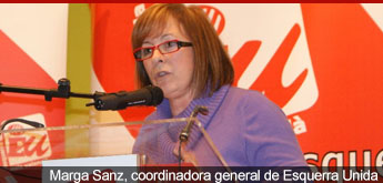 Marga Sanz, coordinaro general de Ezquerra Unida