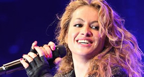 Paulina Rubio, cantante mexicana