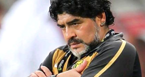 Diego Armando Maradona, exfubolista y entrenador