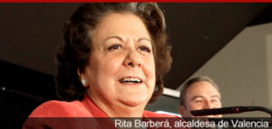 Rita Barberá. alcaldesa de Valencia