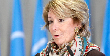 Esperanza Aguirre, expresidenta de la Comunidad de Madrid