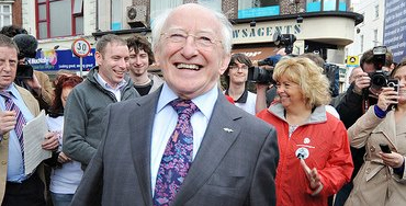 Michael D. Higgins, presidente de Irlanda