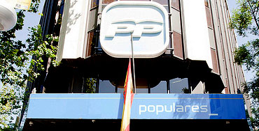 Sede del PP en Madrid