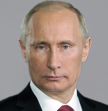 Vladimir Putin. presidente de Rusia