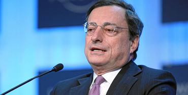 Mario Draghi, presidente del BCE