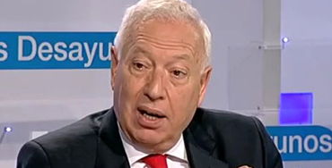 José Manuel García-Margallo, ministro de Asuntos Exteriores y Cooperación