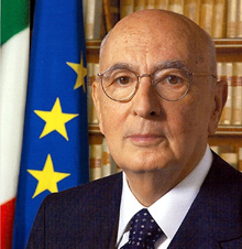 Giorgio Napolitano, presidente de Italia