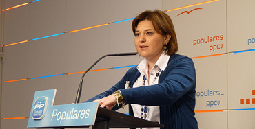 Isabel Bonig, presidenta y portavoz del PP en las Cortes Valencianas