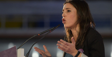 Irene Montero, diputada de Podemos