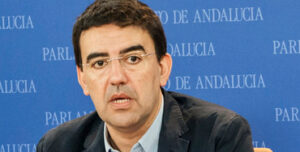 Mario Jiménez, portavoz de la gestora del PSOE