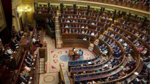 Interior del Congreso de los Diputados