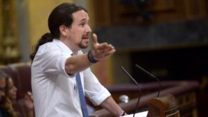 Pablo Iglesias, secretario general de Podemos