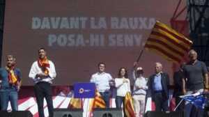 Xavier García Albiol, Albert Rivera e Inés Arrimadas