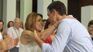 Pedro Sánchez y Susana Díaz