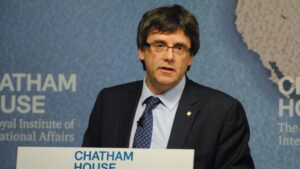 Carles Puigdemont, presidente de la Generalitat de Cataluña