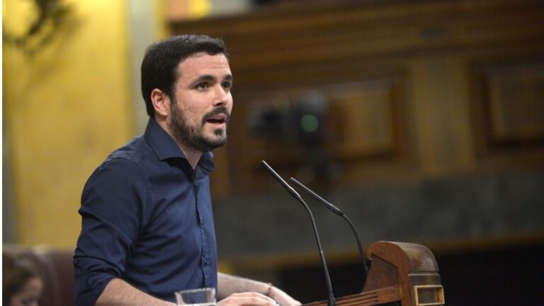 Alberto Garzón, diputado de Unidos Podemos