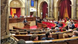 Quim Torrá en el Parlament