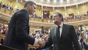 Pedro Sanchez y Mariano Rajoy