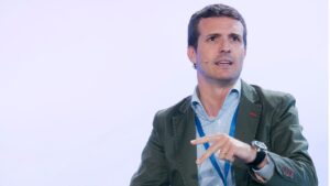 Pablo Casado, vicesecretario general de Comunicación del Partido Popular