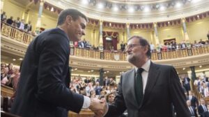 Pedro Sanchez y Mariano Rajoy