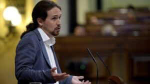 Pablo Iglesias, secretario general de Podemos