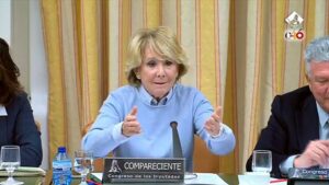 Esperanza Aguirre, expresidenta de la Comunidad de Madrid