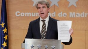 Ángel Garrido, presidente de la Comunidad de Madrid, presenta su recurso contra Madrid Central