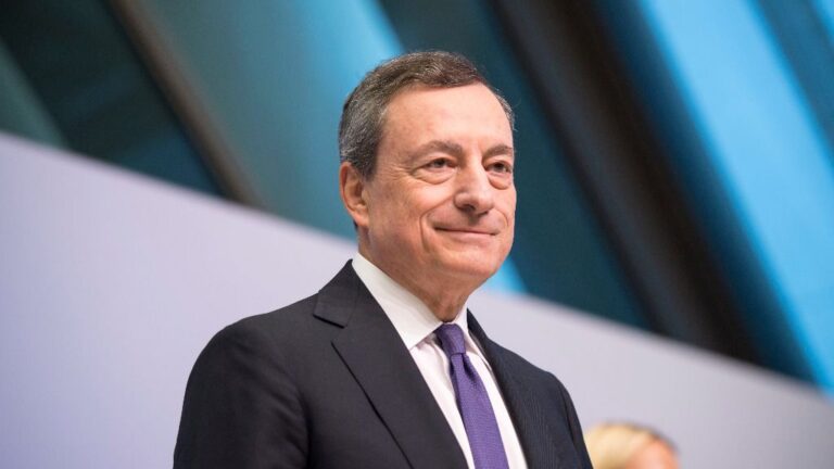 El presidente del BCE, Mario Draghi