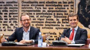 Pablo Casado y Javier Maroto