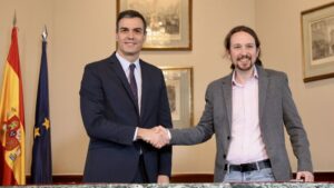 Pedro Sánchez y Pablo Iglesias