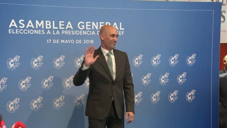 Luis Rubiales, presidente de la RFEF