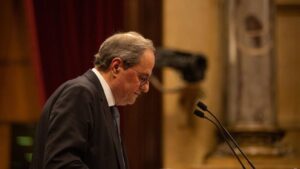 El presidente de la Generalitat, Quim Torra