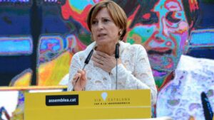 Carme Forcadell, presidenta del Parlament de Cataluña