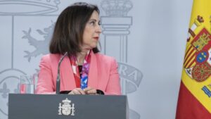 La ministra de Defensa, Margarita Robles