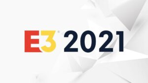 Logotipo del E3 2021 de videojuegos de Los Ángeles. - E3