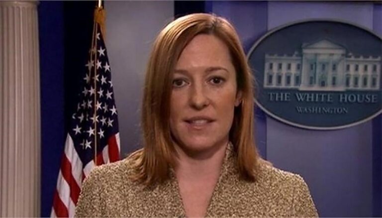 La portavoz de la Casa Blanca, Jen Psaki